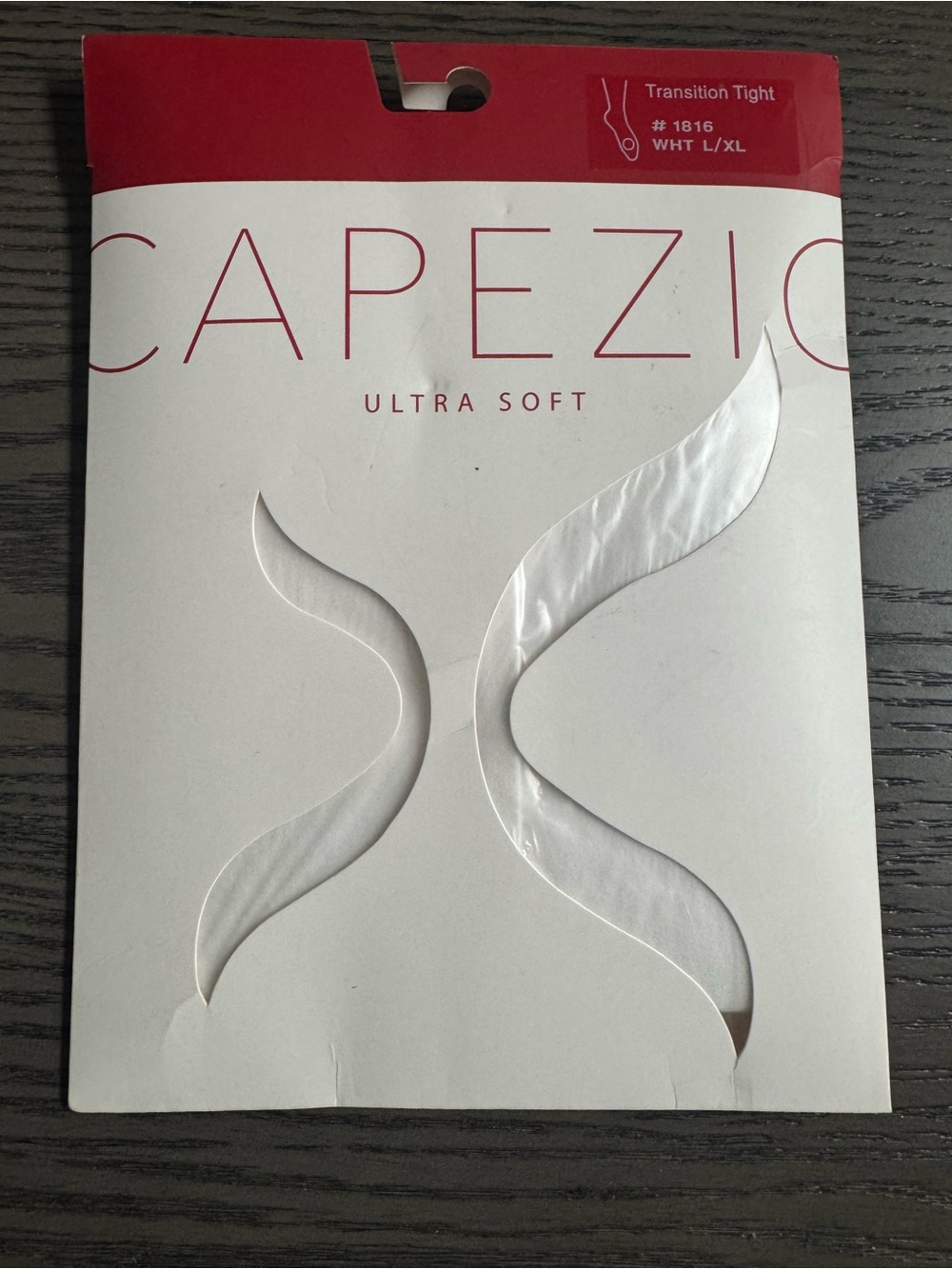 Capezio White Matte Semi-Opaque Tights
